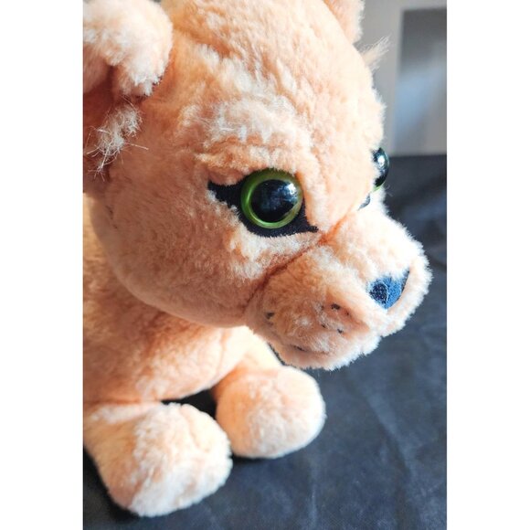 Lion King Talking Simba Plush Stuffed Animal Toy With Green Eyes - Picture 4 of 11